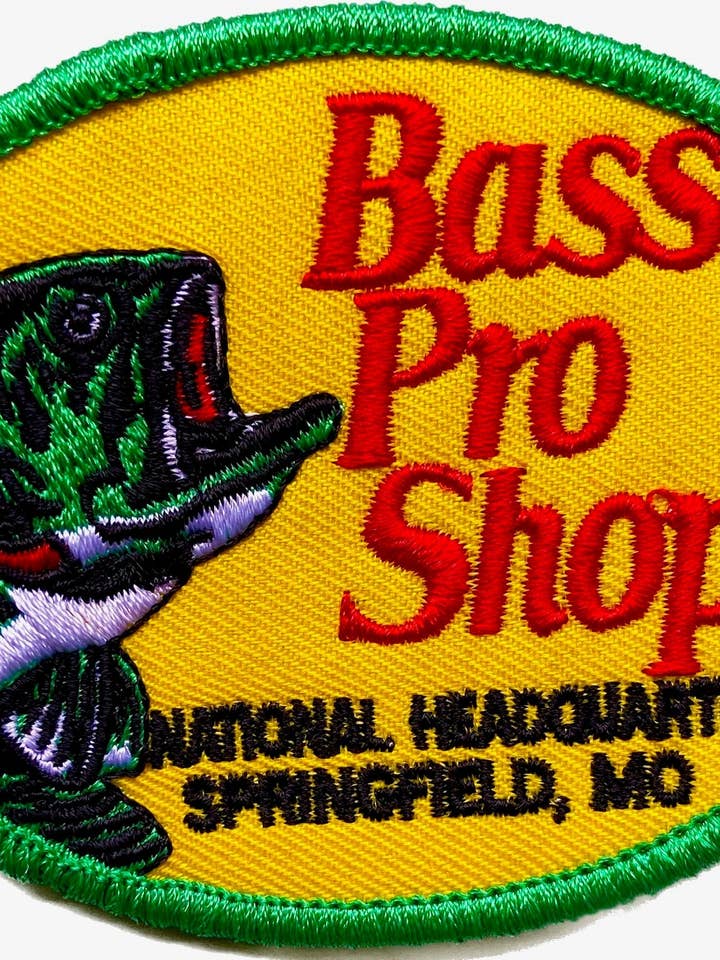 Bass Pro Patch for wholesale by Summer Tees