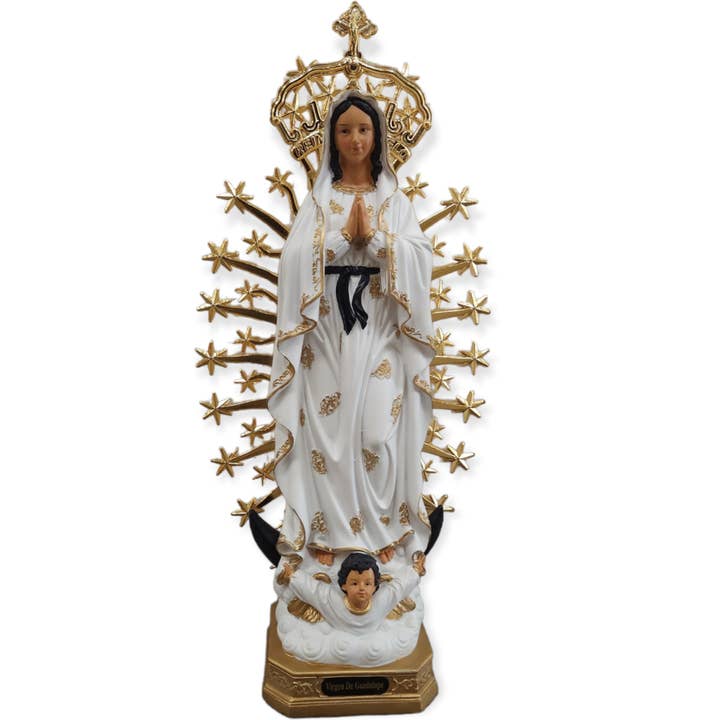 Our Lady of Guadalupe statue virgen de guadalupe 20" inches for wholesale by mrcjsales