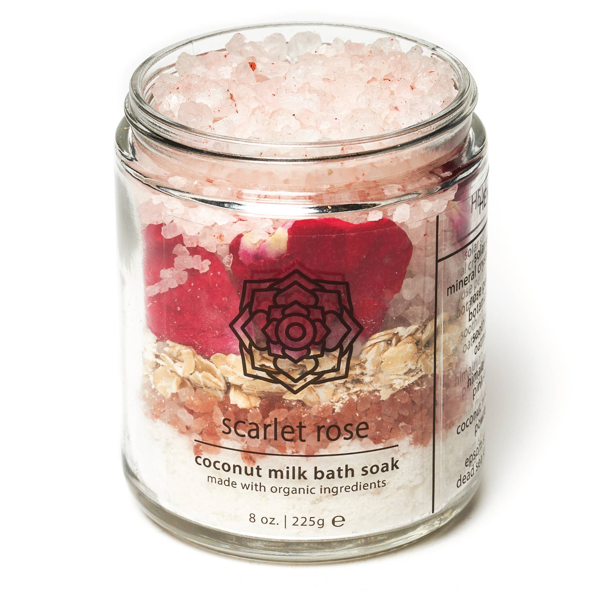 Hemlock Park - Wholesale Bath Soak/Milk - Scarlet Rose | Coconut Milk Mineral Bath Soak1