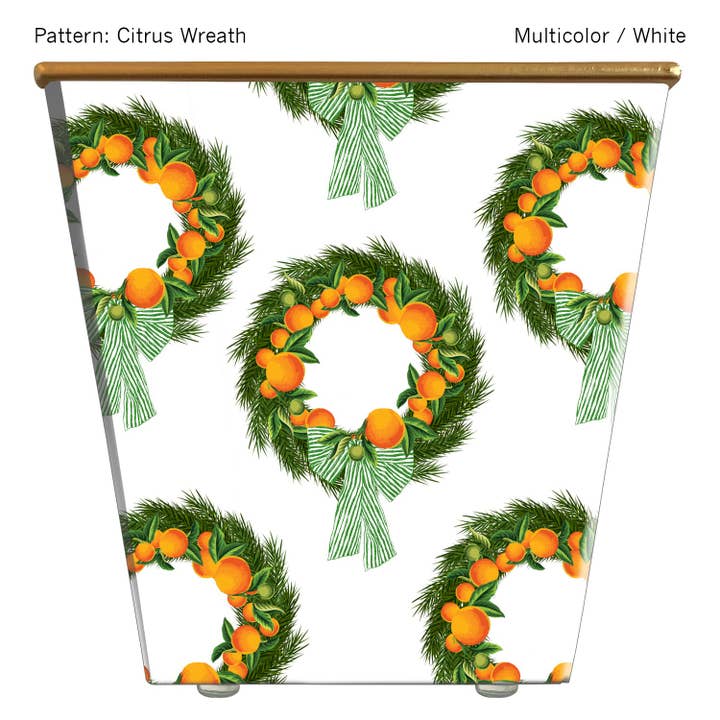 WHH Citrus Wreath Cachepot Behållare Endast för wholesale av Hedge Farm Candles and Containers