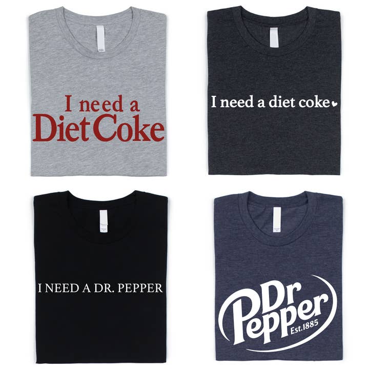 Boho Graphics T-Shirt - All I Need Is A Book And A Diet Coke Boho Graphics T-Shirt - All I Need Is A Book And A Diet Coke