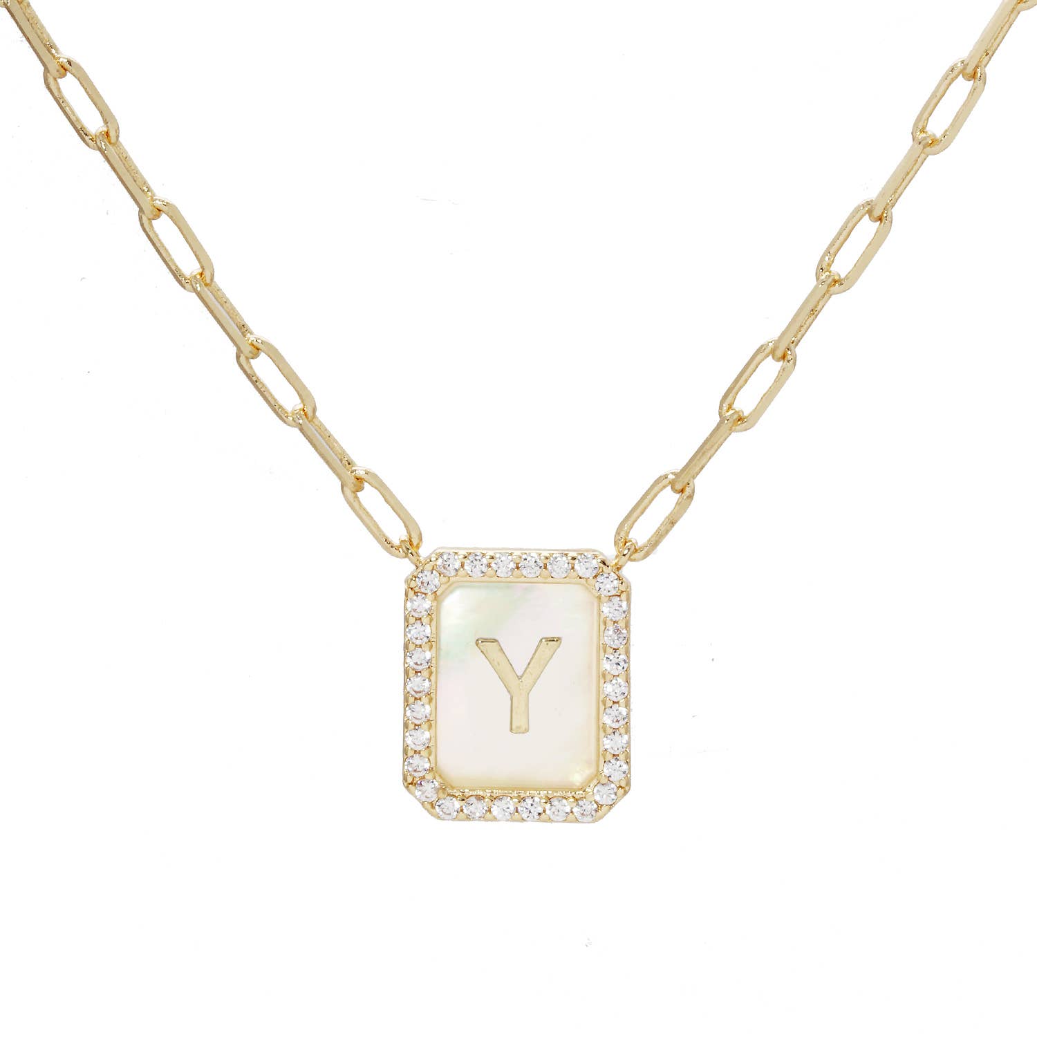 OHBOOBA DESIGN - Wholesale Pendant/Charm Necklace - Gold Plated Initial Necklace44