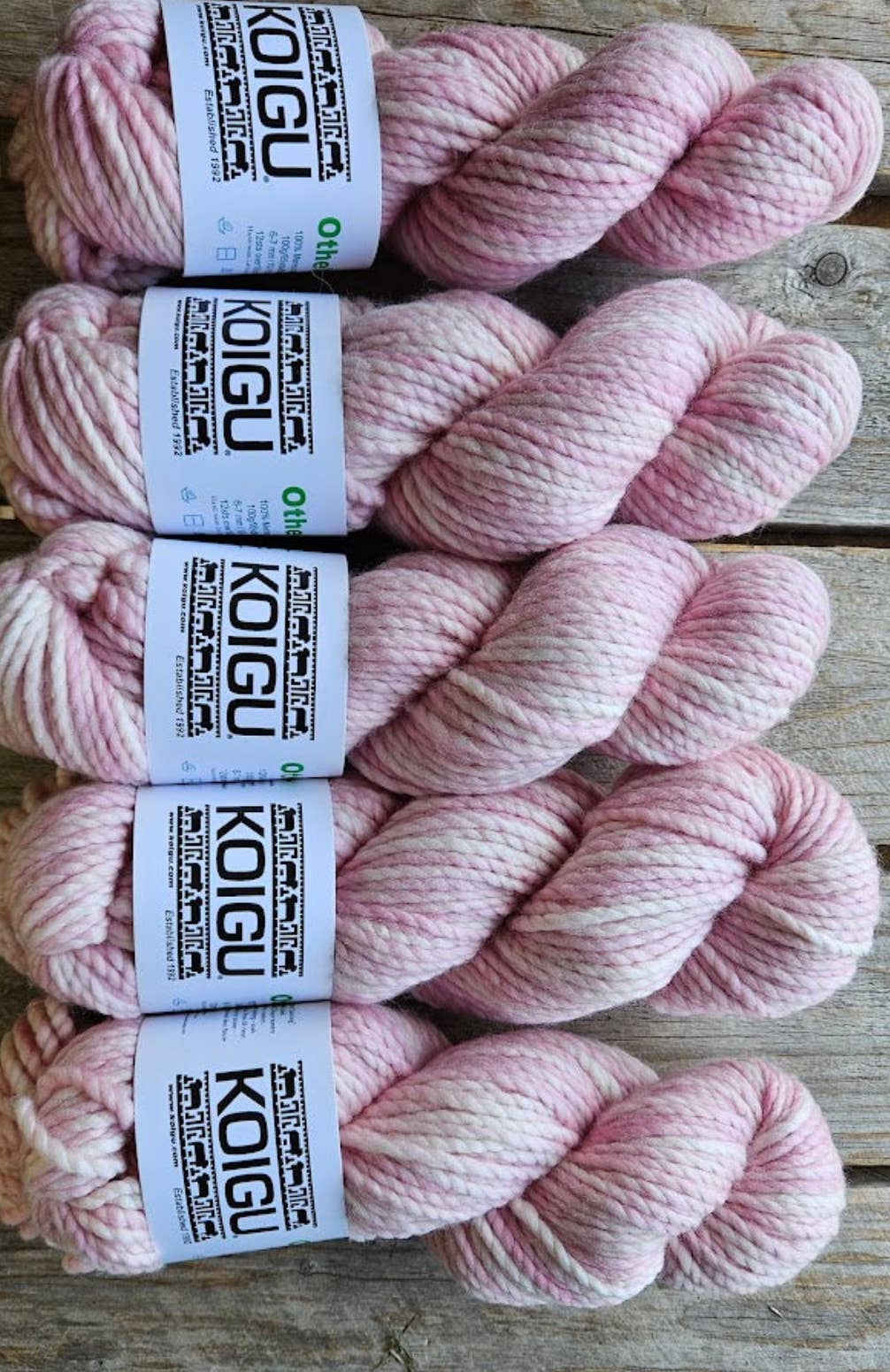 Koigu Wool Designs – Engroshandel Garn – Koigu Othello chunky merino garn gruppe A31