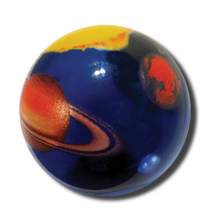 Shasta Visions – wholesale Decorative tabletop object – 1.4” Solar System Marble