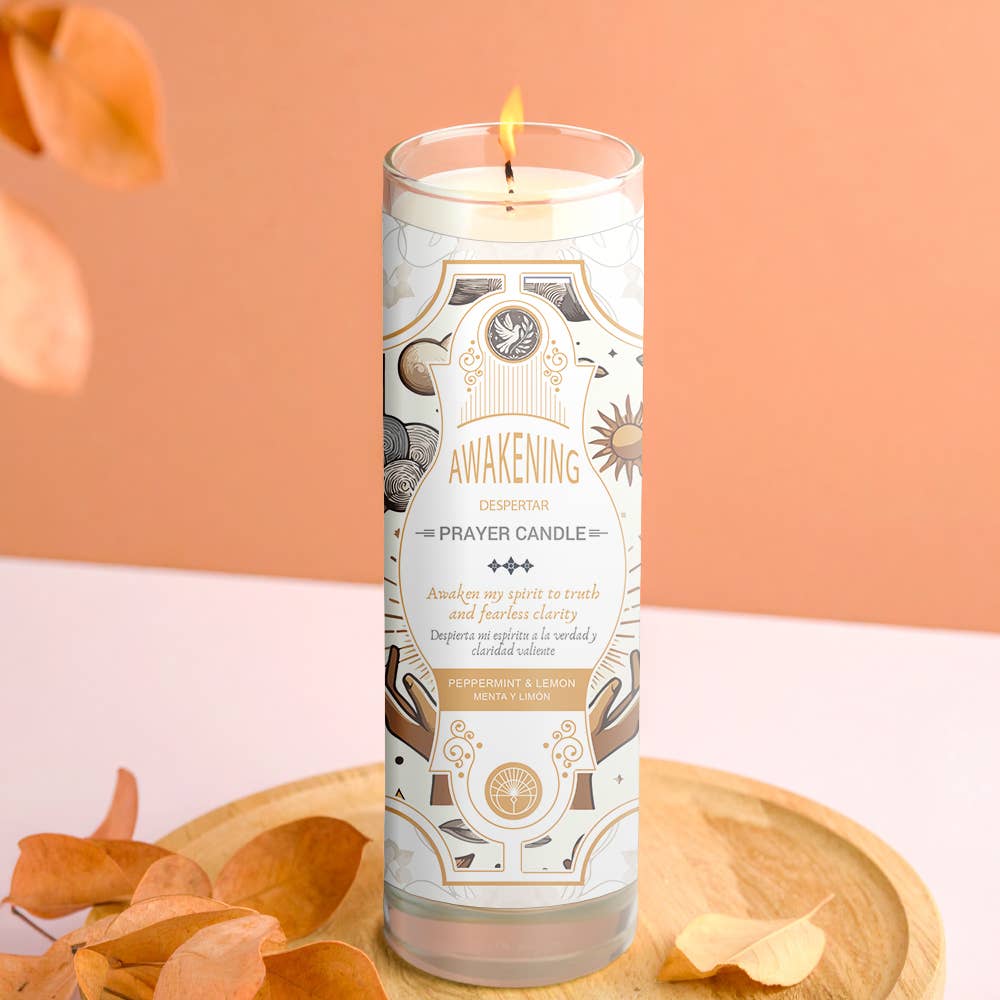 Designs by Deekay Inc. – Engroshandel Votivlys – Opvågningsbønlys 8" (9,5 oz)1