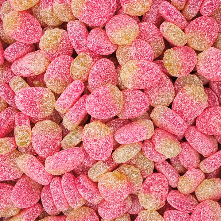 Stock Boy Candy Co. - Wholesale Gummy - Sour Strawberry Bites - Swedish Candy - Bulk - 3KG