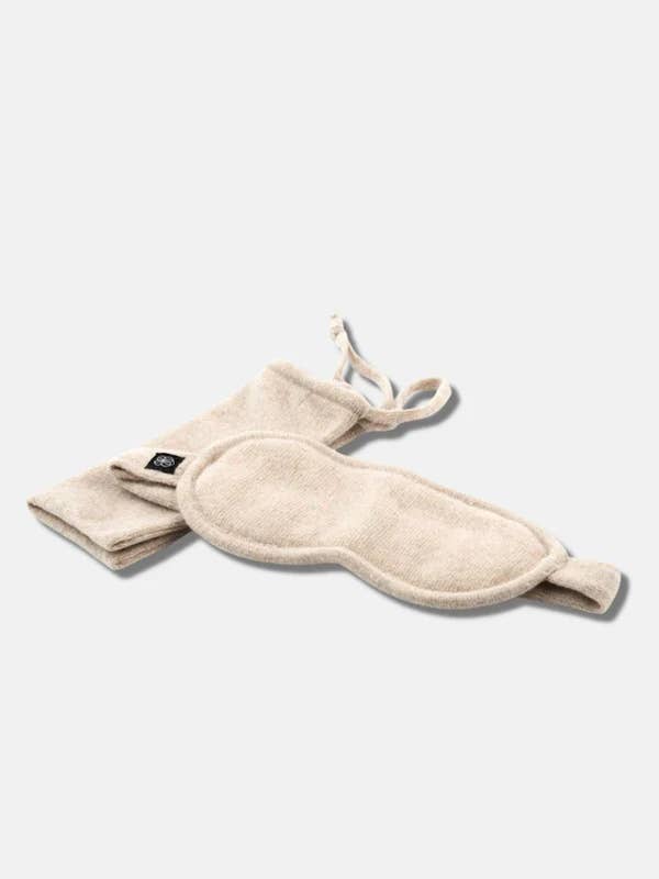 Sleep Mask Cashmere: Sand for wholesale by Asteh