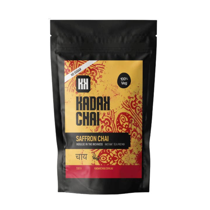 Indulge in the Richness - Saffron Tea (Zafrani) Chai for wholesale by Kadak Chai