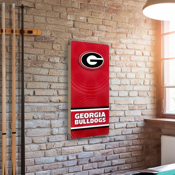 Fan Creations - Wholesale Cornhole - NCAA Wall Art thats also Corn Hole -University of Georgia1