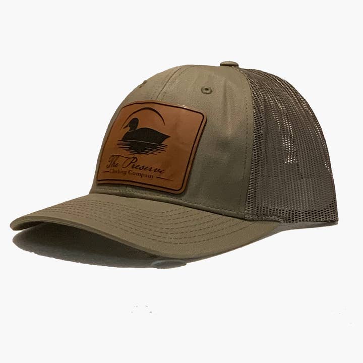 The Preserve Clothing Co - Wholesale Trucker Hat - Unisex - Leather Patch Hat - Richardson Hat2