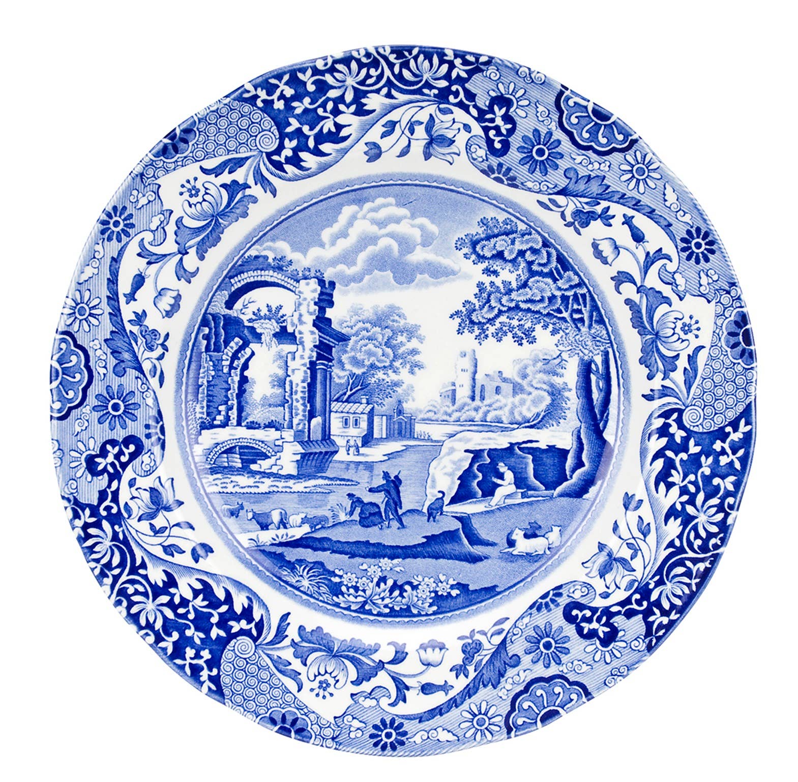 Portmeirion, Spode, Pimpernel, Nacthmann, Wrendale Designs - Wholesale Dinner Plate - Spode Blue Italian Dinner Plate1