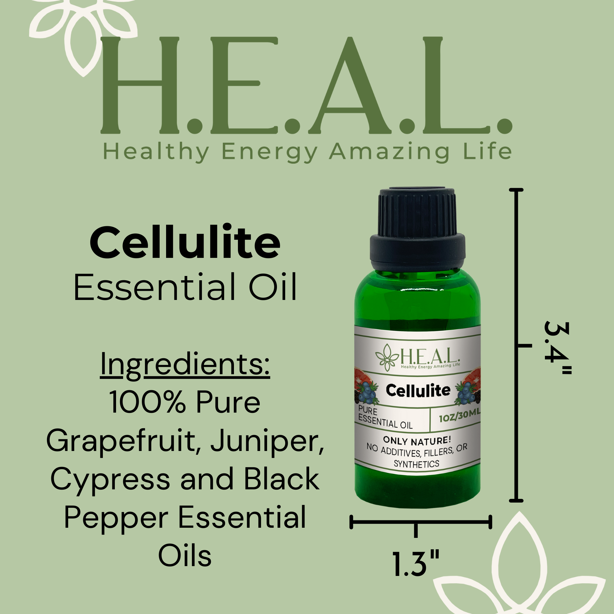 Healthy Energy Amazing Life - Wholesale Essential Oil - H.E.A.L.'s Essential Oils - Cellulite8