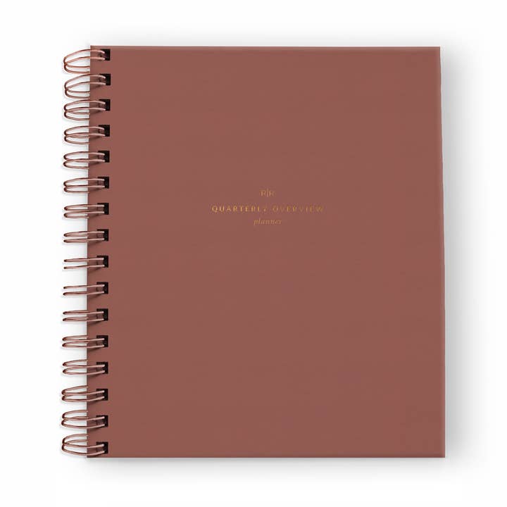 Vierteljährlicher Übersichtsplaner | LTD Edition Farben // Undatiert für den Großhandel von Ramona & Ruth