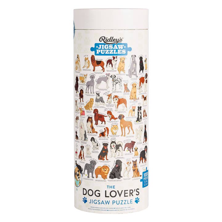 Chronicle Books - Wholesale Puzzle - Adult - Dog Lover's 1000 Piece Jigsaw Puzzle
