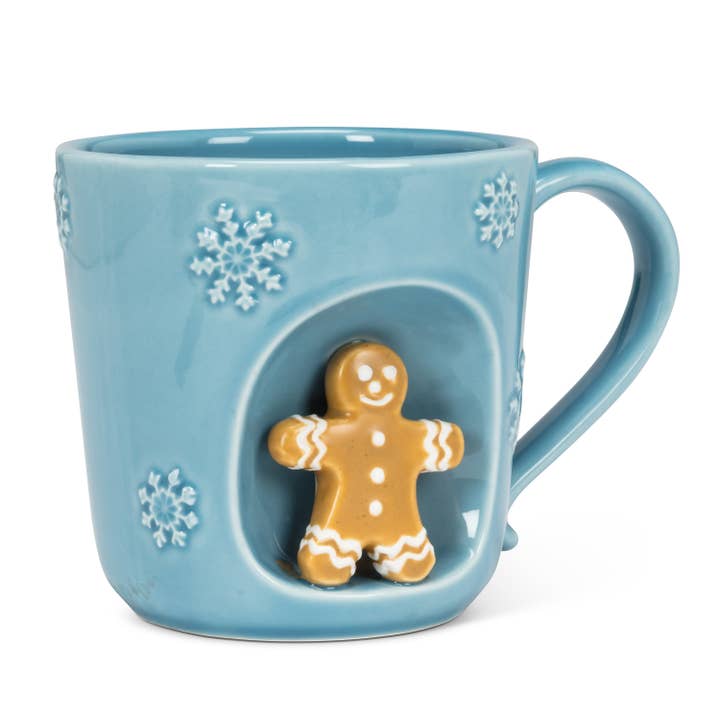 Abbott - Wholesale Coffee Mug - Snowflake Mug with Holiday Characters3