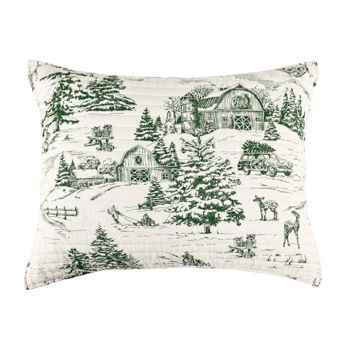 Levtex Home - Wholesale Bedding Set - Winter Sleigh Ride Quilt Set7