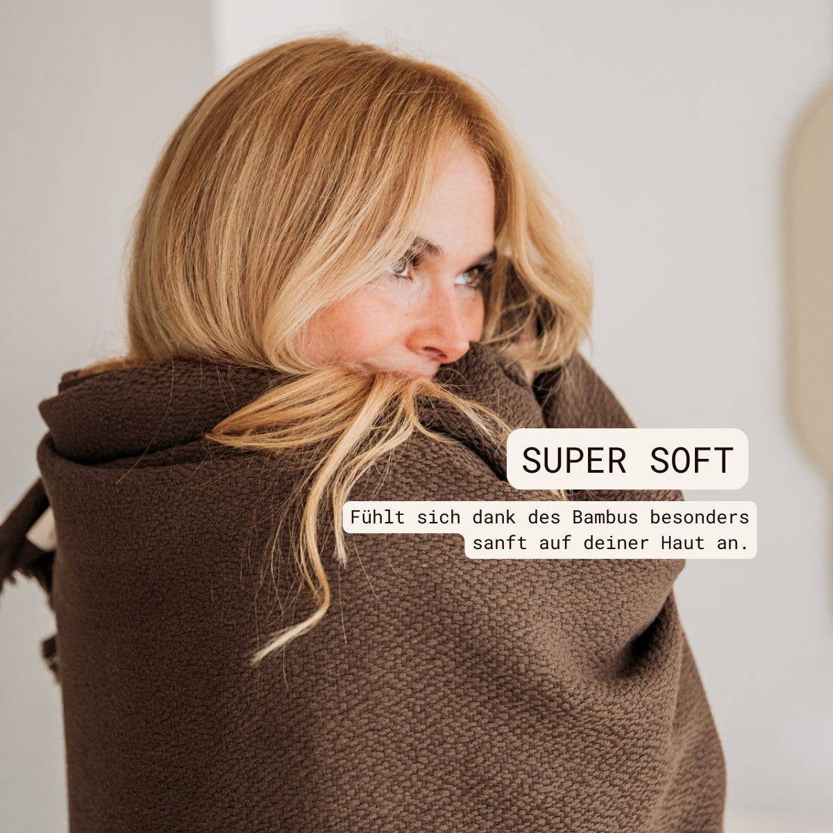 VAYVA - Vente Plaids - Couverture très douce | Plaid en bambou et coton pour le canapé1