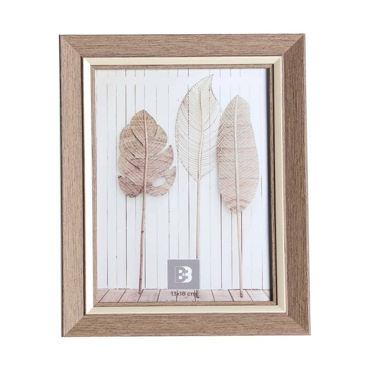 Photo Frame, Made of MDF Wood, in Brown Color, 17X2X22cm for wholesale by B&B