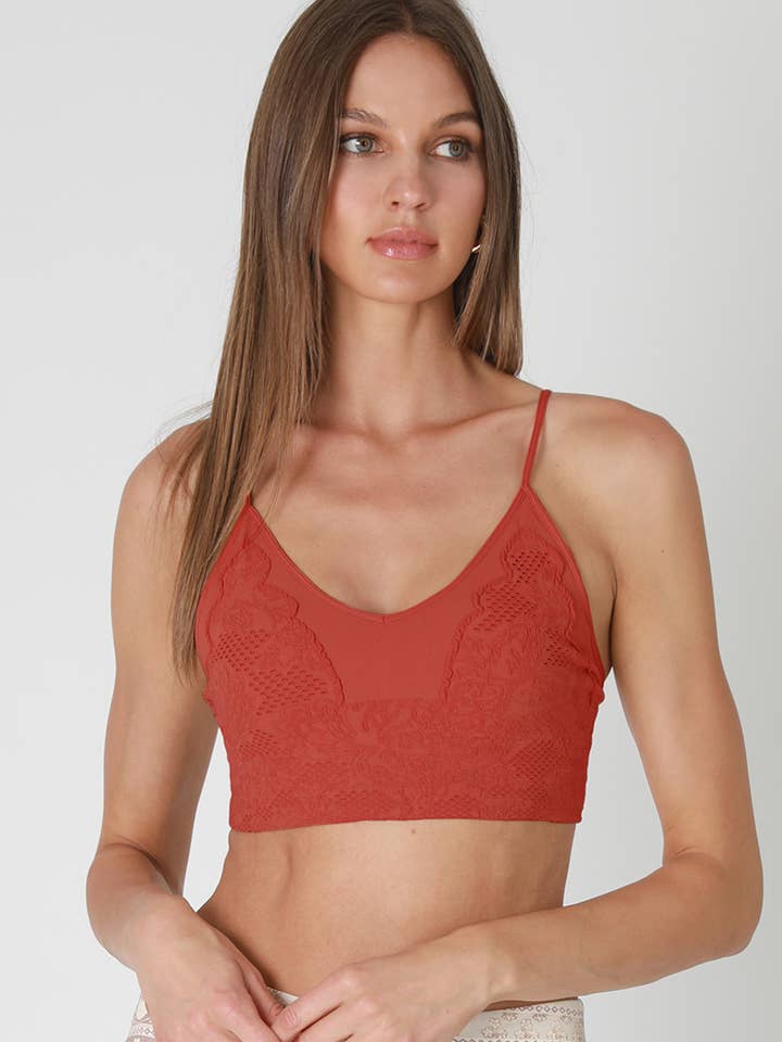 NS7770 - Lace Embroidered Bralette and other Purchase Wholesale lace bralette. Free Returns & Net 60 Terms on Faire trending on Faire.
