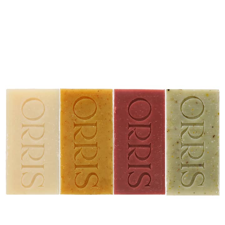 ORRIS - Venta al por mayor Pastilla de jabón - Caja limpiadora/set de regalo LE QUARTET1