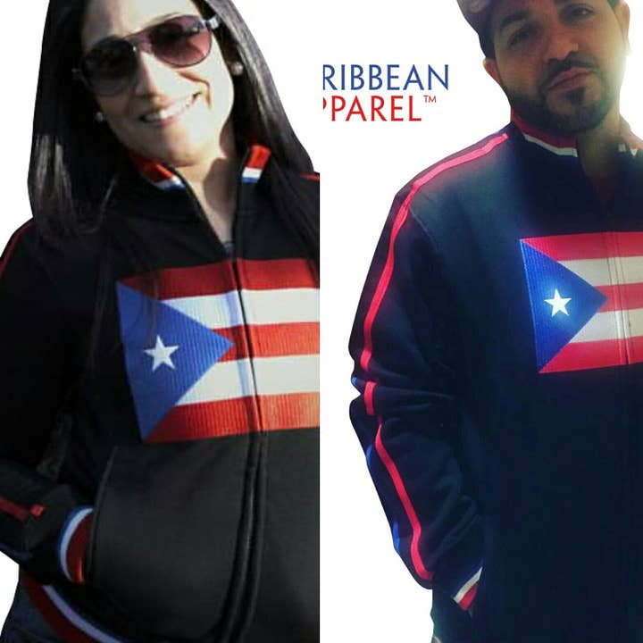 Puerto Rico Flag Jacket for wholesale by Caribbean