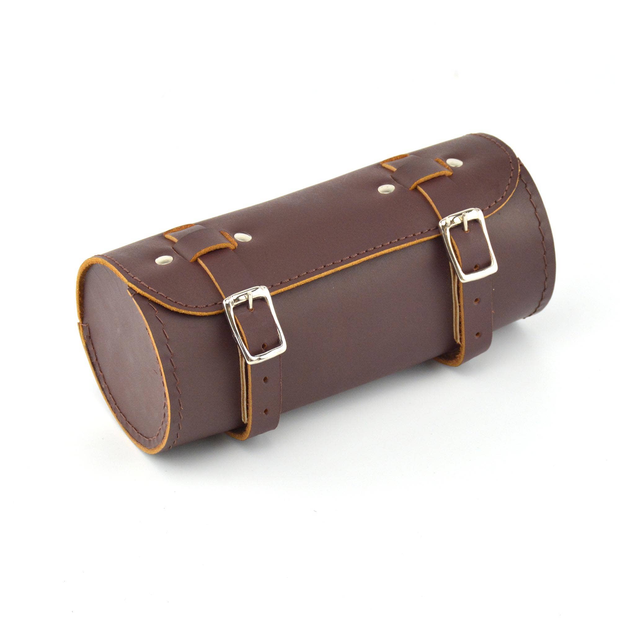 Exclusive Art Inc - Wholesale Biking Accessories - Bicycle Leather Saddle tool kit Bag | Cherry1