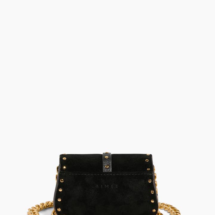 Camoscio Nero Amour Micro Borsa a Tracolla in vendita all'ingrosso su Faire4