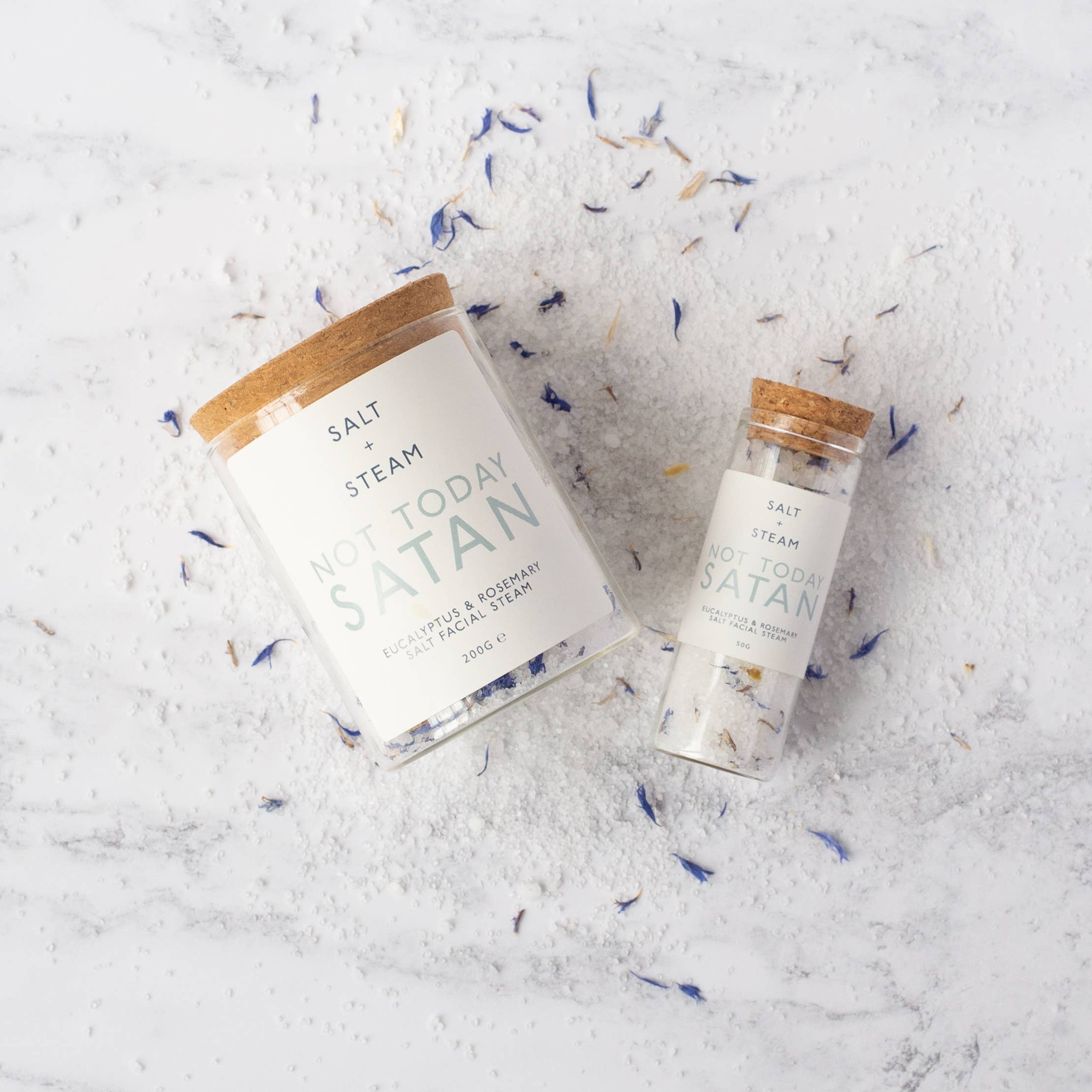 Salt + Steam – wholesale Facial steam – Not Today, Satan - Eucalyptus Facial Steam 50g & 200g2