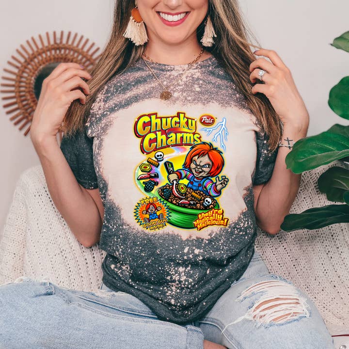 C Charms Halloween Tee for wholesale by Londas Trendy Tees