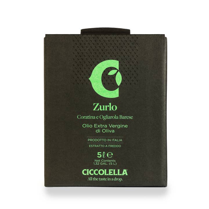 ZURLO EXTRA VIRGIN OLIE - BAG IN BOX 5L voor wholesale door Olio Ciccolella