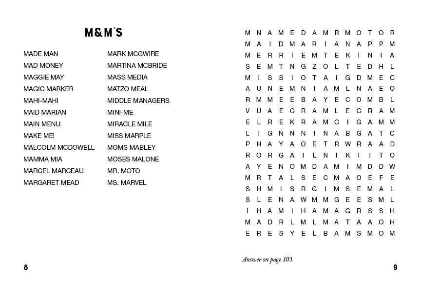 Hachette Book Group - Wholesale Puzzle - Adult - Sip & Solve Mini Word Search Puzzles by Trip Payne3