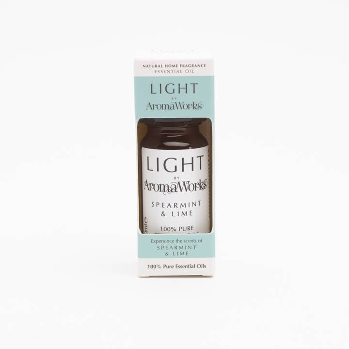 Aromaworks Oli Essenziali Leggeri, 10ml, Menta Verde & Lime per la vendita all'ingrosso da parte di Wax Lyrical UK