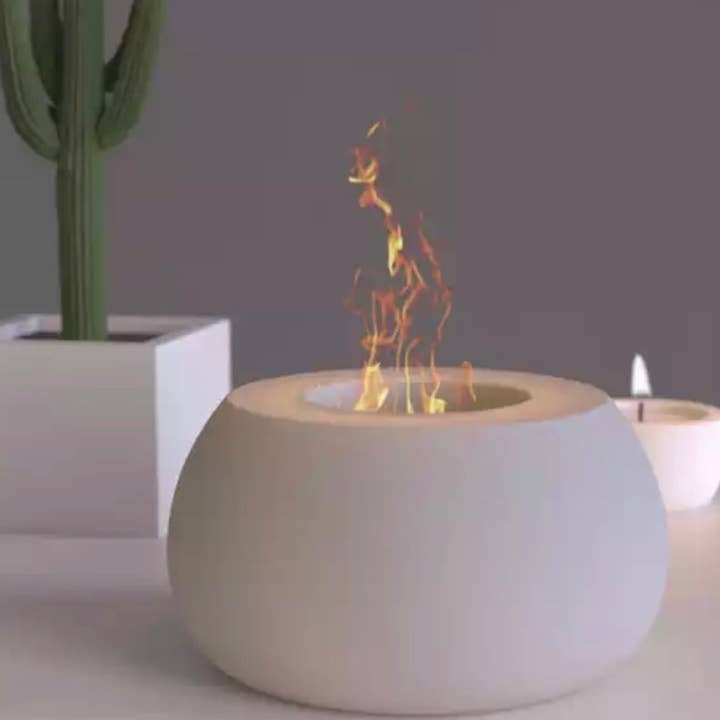 Made On Galveston - Wholesale Fire Pit - Concrete Tabletop Firepit