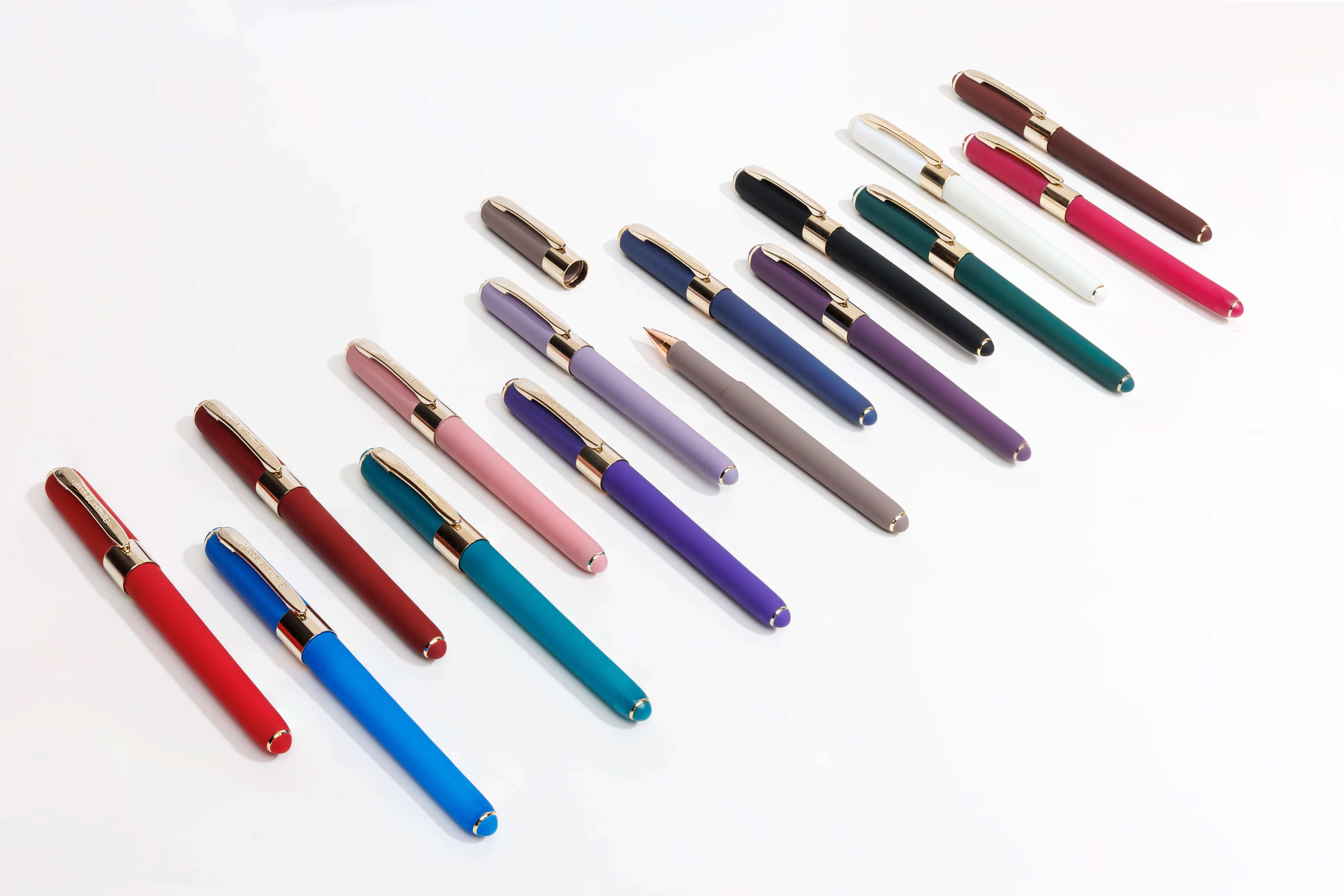 BV by Bruno Visconti - Wholesale Pen - Forest Green Monaco Fine Point Soft Touch Pen, 0.5mm8