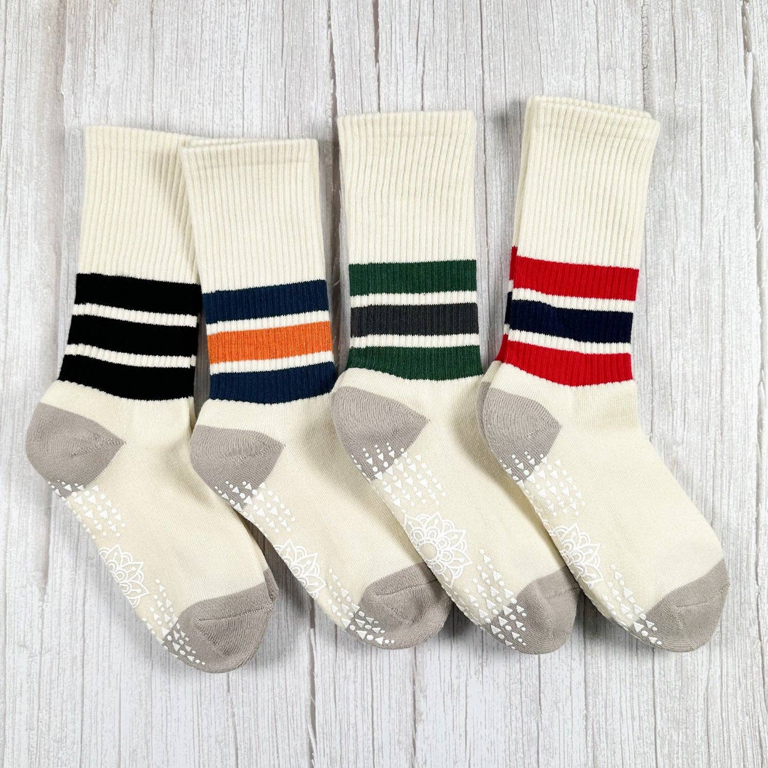 7DAYSSOCKS - Wholesale Socks - Women's - Women's Crew Yoga Pilates Socks Style 4 Socks3