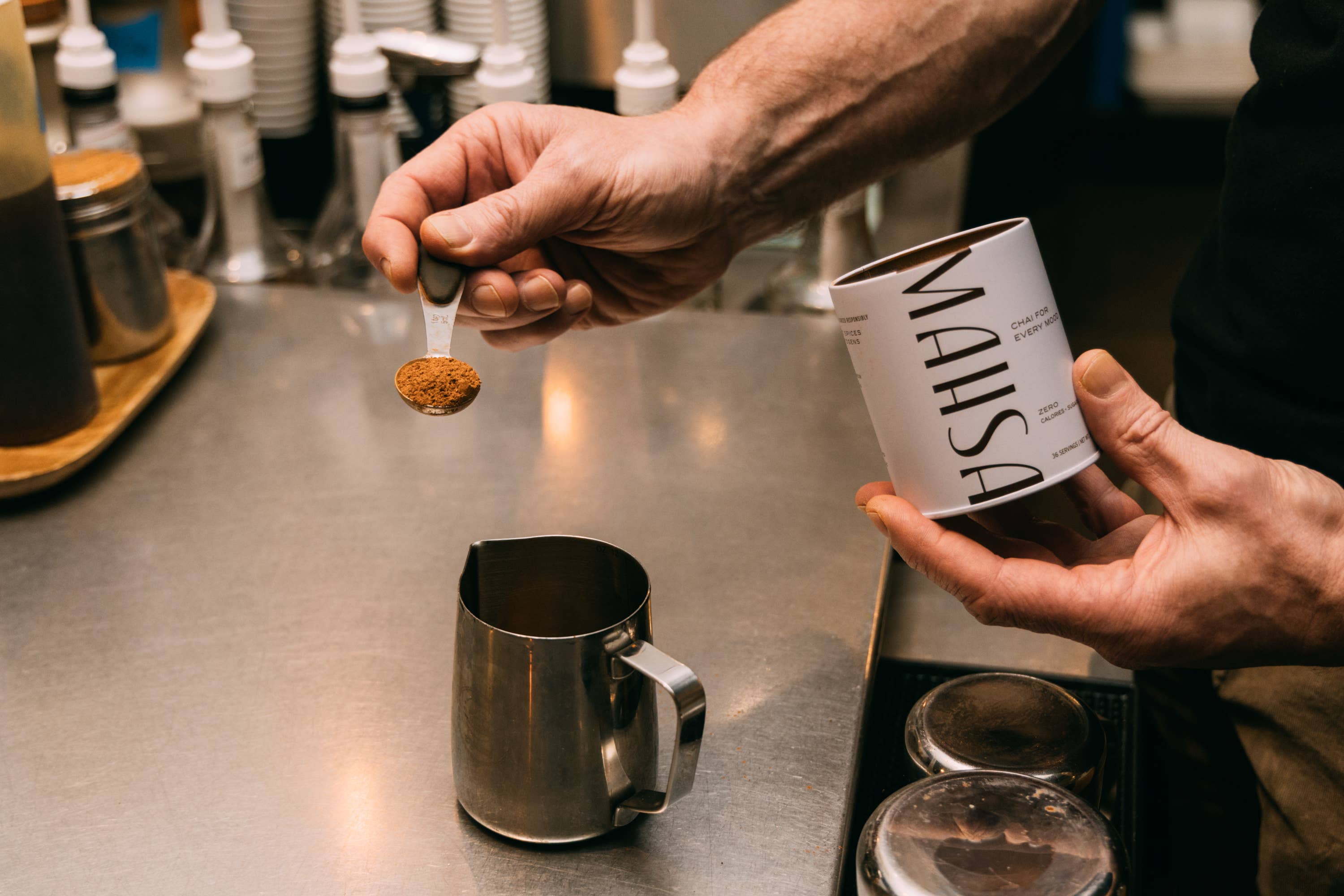 MAHSA CHAI - Wholesale Powdered Health Drink - MAHSA CHAI Canister Refill: 200 Servings Refill Bag2