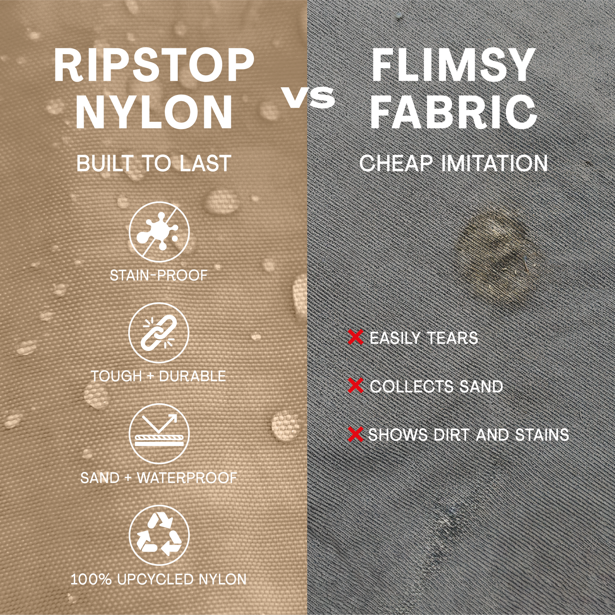 Bodysurf – Saco de praia por atacado – Bolsa de Praia Impermeável Extra Grande em Nylon Ripstop2