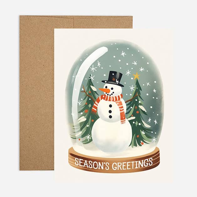 Boule de neige bonhomme de neige pour la vente par Analog.