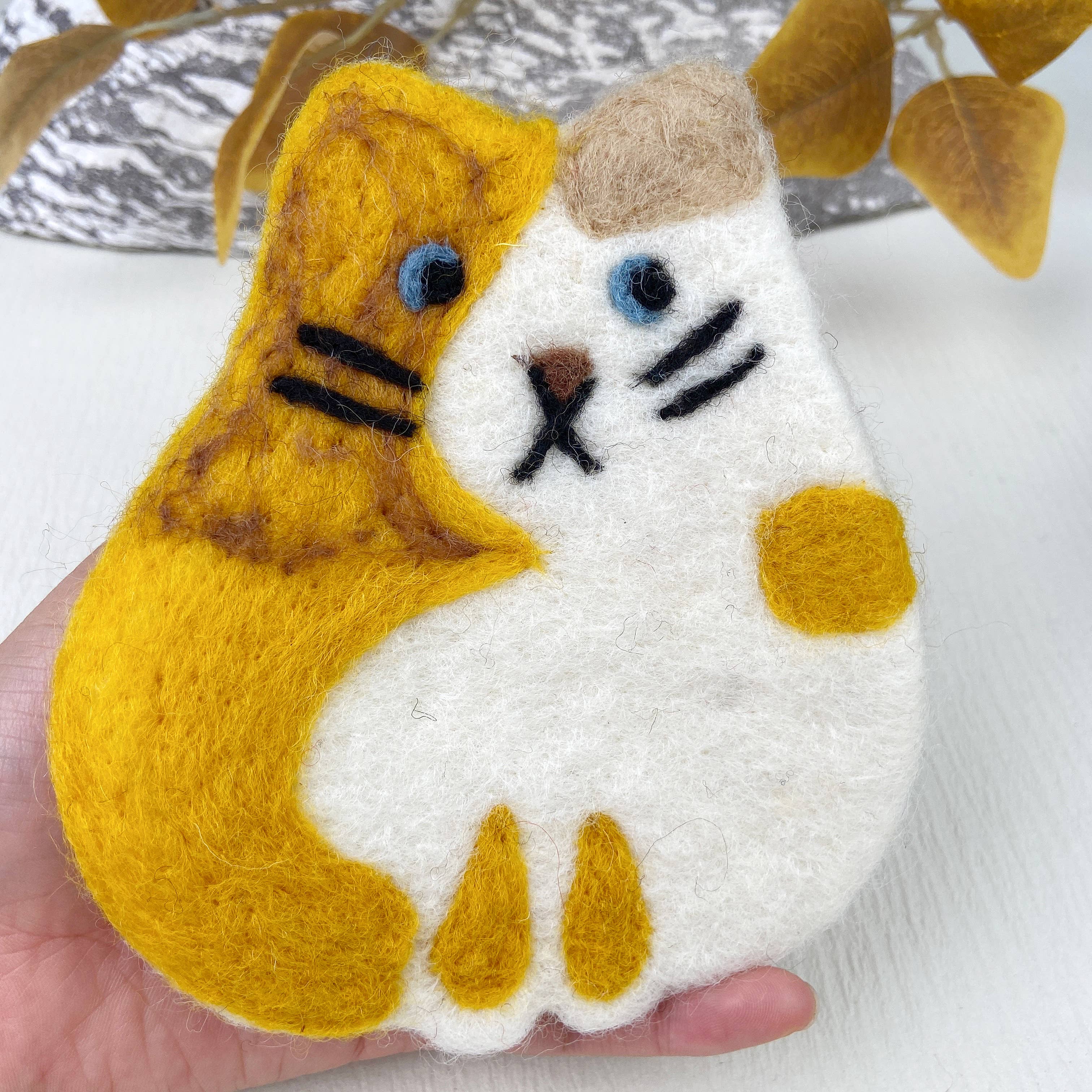 mildstyles - Wholesale Onderzetters - Geïsoleerde placemats voor katten van wolvilt1