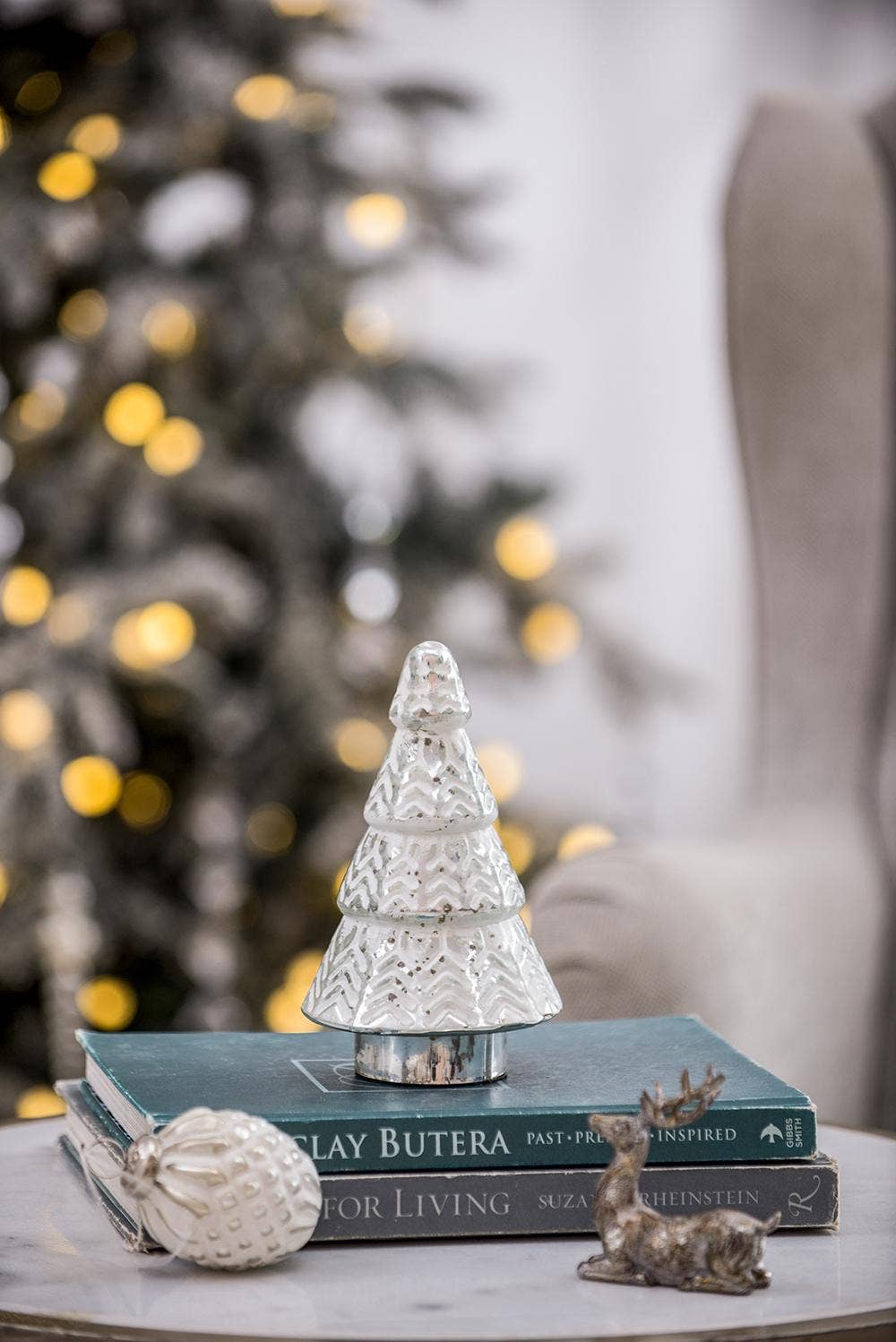 A&B Home Group Inc. - Wholesale Decorative Tabletop Object - Mercury Glass Tree7