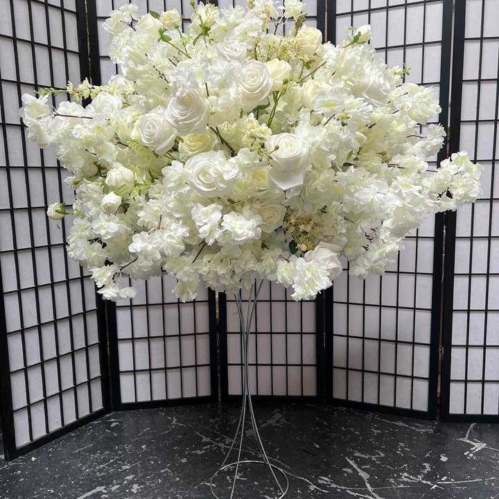 IVY CRUZ - Wholesale Artificial flowers - Large Cherry Blossom Centrepiece, Cherry Blossom Flower5