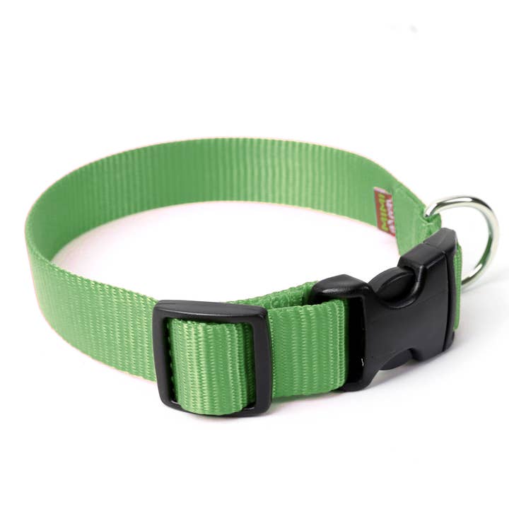 Mimi Green - Wholesale Pet Collar - Dog - Nylon Webbing Dog Collars - 27 Colors!9