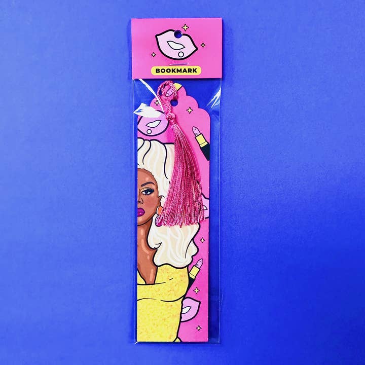 Studio Soph (We Pay Your Import Fees - We Ship DDP) - Venta al por mayor Marcapáginas - Marcador de página RuPaul con maquillaje3