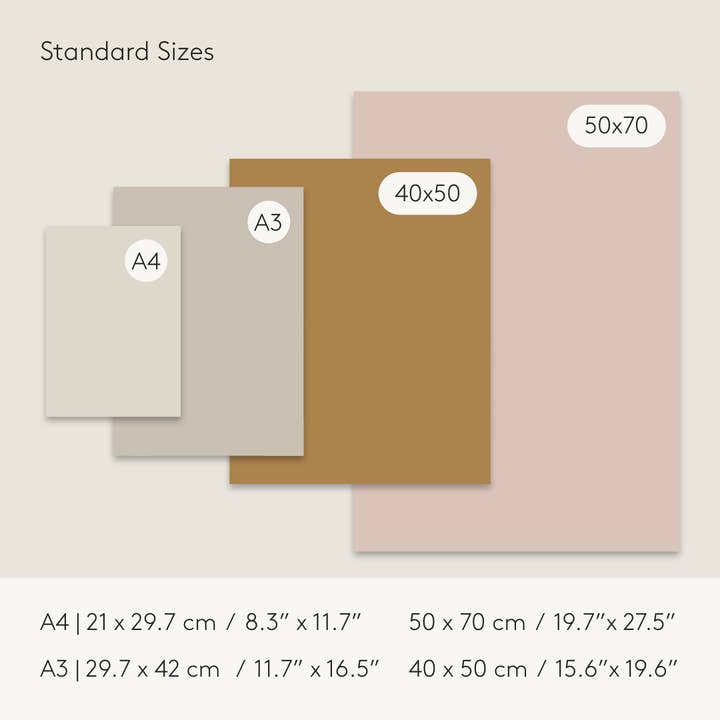 Beige Eco-Friendly Poster: Flying Kite for wholesale on Faire2