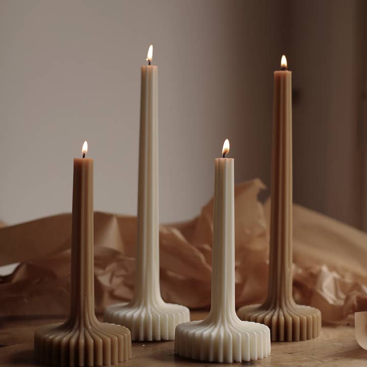 Studio Billie - Wholesale Pillar candle - Eve Handmade Pillar Candle, Natural Soy Wax1