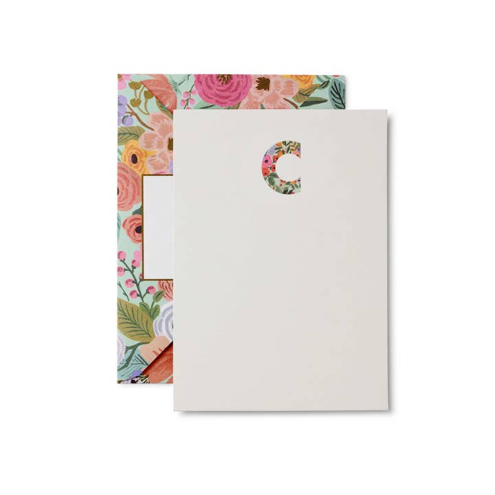 Rifle Paper Co. - Wholesale Stationery/Notecard Set - Garden Party Monogram Note Cards