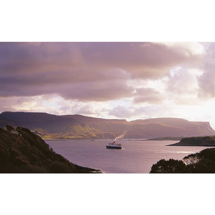 Large Postcard West Coast Mull for wholesale by Island Blue Publishing