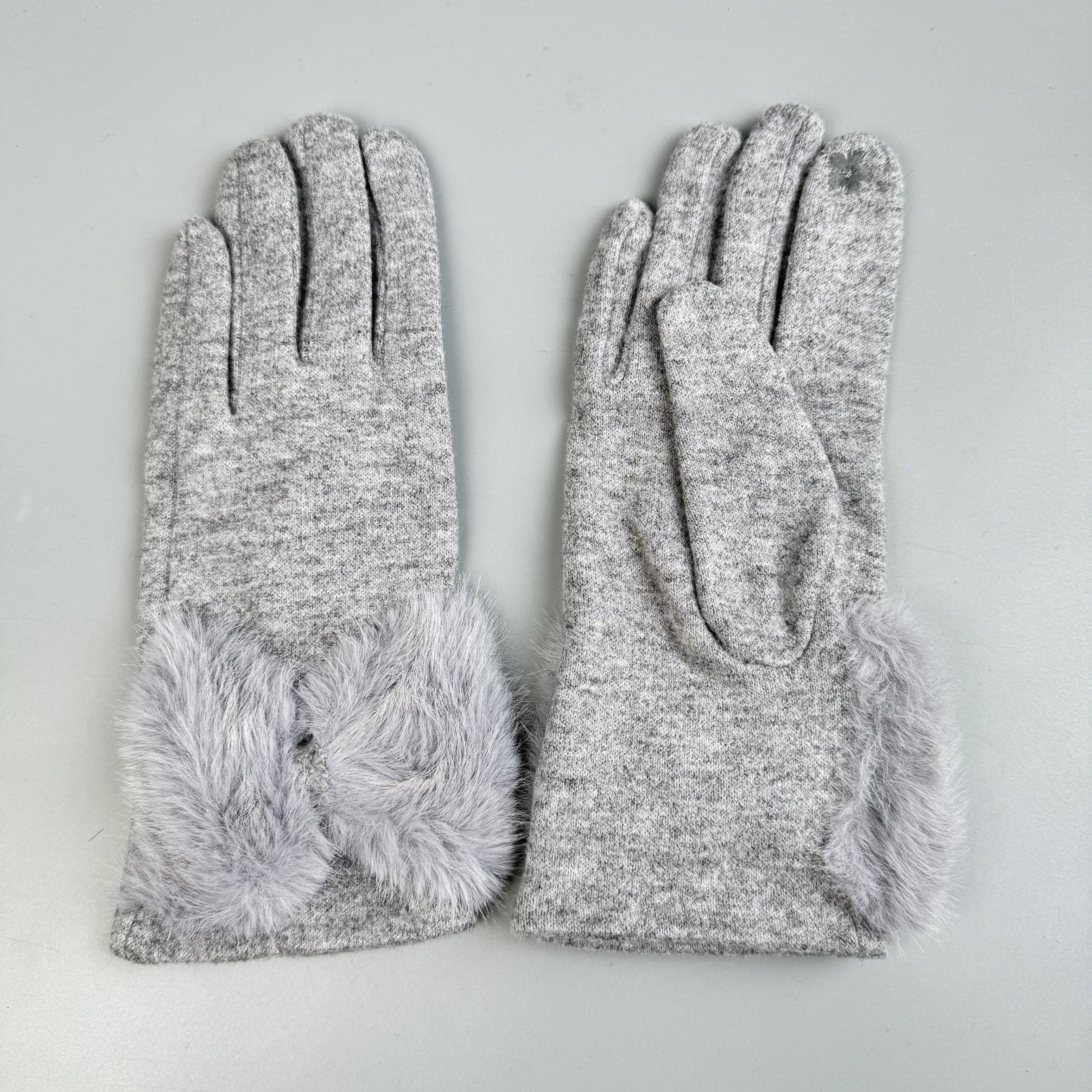 Ole - Venta al por mayor Guantes - Mujer - Guantes de Pantalla Táctil con Lazo de Piel Sintética GL005913