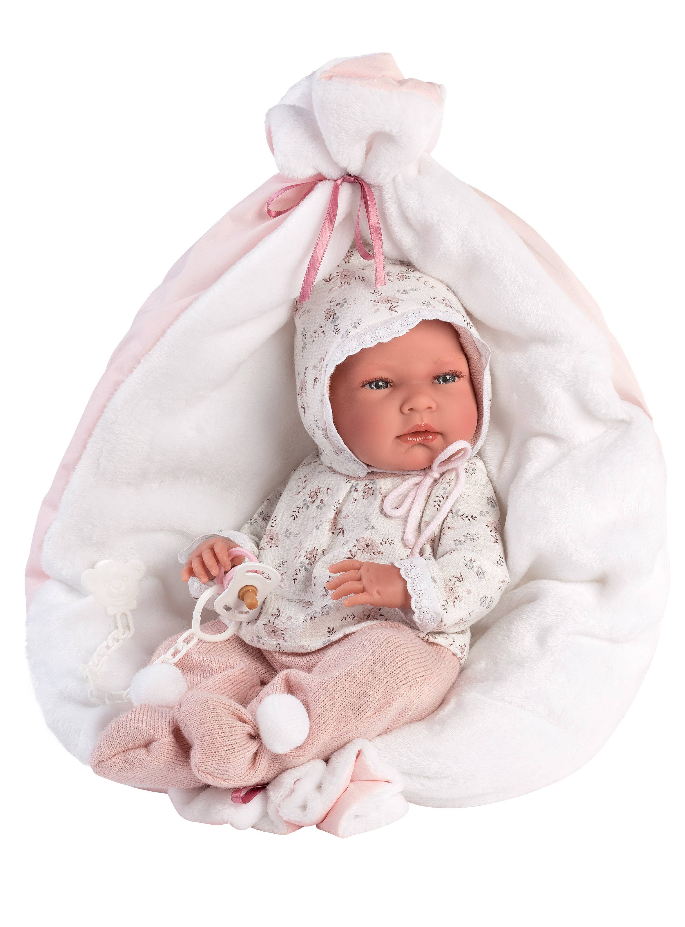 Llorens - Wholesale Doll - Kids - 15.7" Anatomically-Correct Newborn Doll Nikki with Cushion1