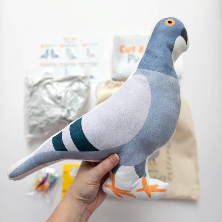Nickwilljack - Wholesale Craft Sewing Kit - DIY Pigeon Sewing Kit, Beginner Bird Plush Craft Kit5